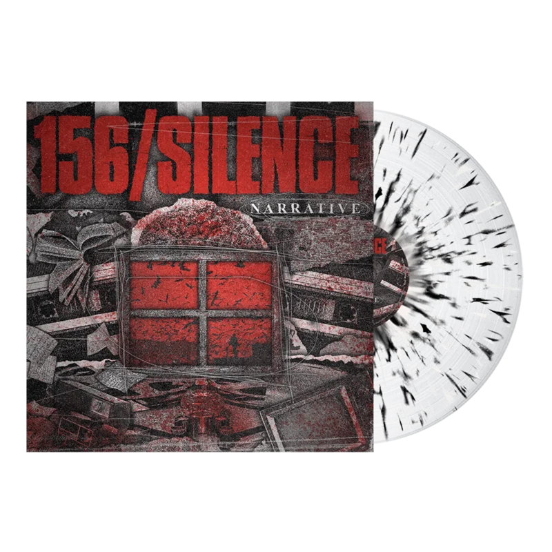156/Silence - 'Narrative' Clear w/ Black & Bone Splatter Vinyl