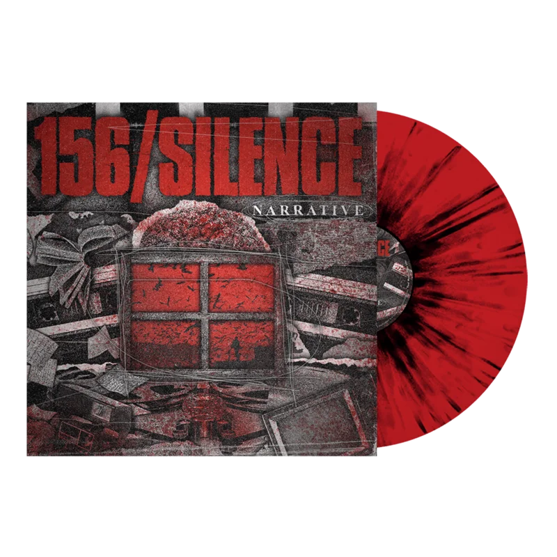 156/Silence - 'Narrative' Red w/ Black Splatter Vinyl