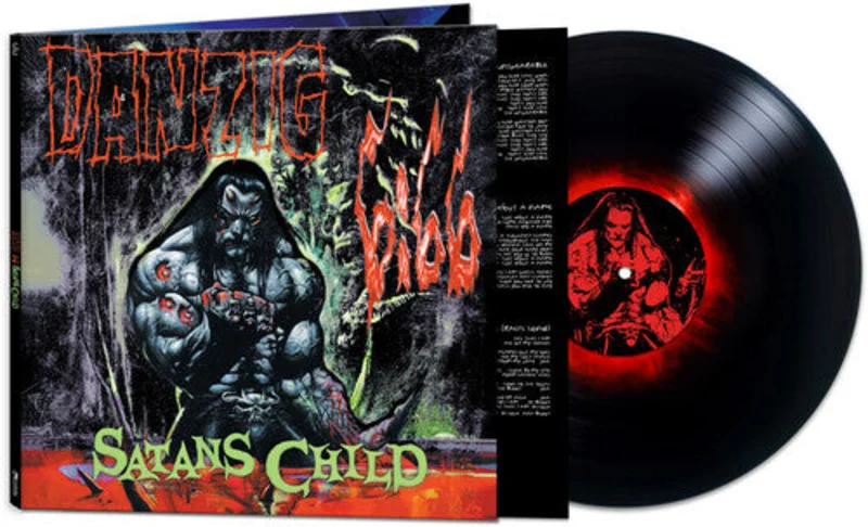 6:66: Satan's Child - BLACK WITH SPLASH OF BLOOD RED