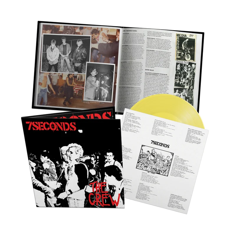 7SECONDS THE CREW LP (Deluxe, Yellow Vinyl)