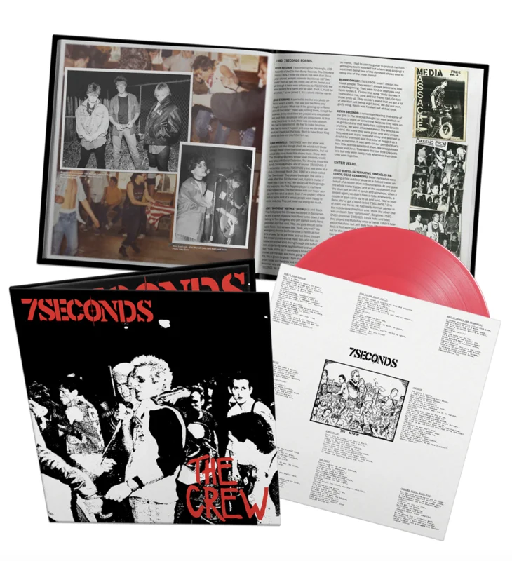 7SECONDS THE CREW LP (Limited Edition Neon Pink Vinyl)