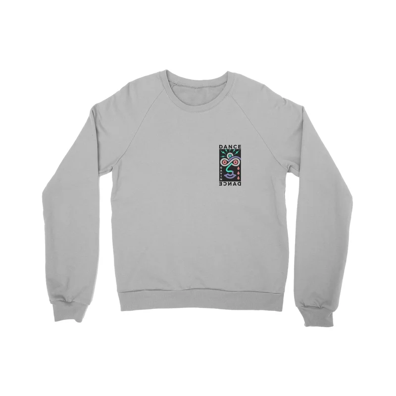 8Face Grey Crewneck