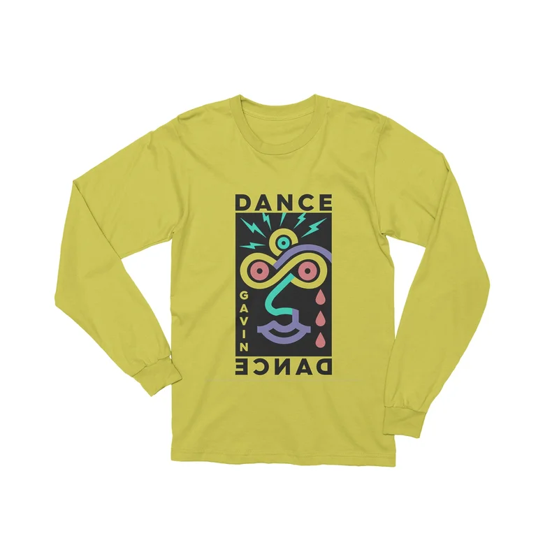 8Face Yellow Long Sleeve