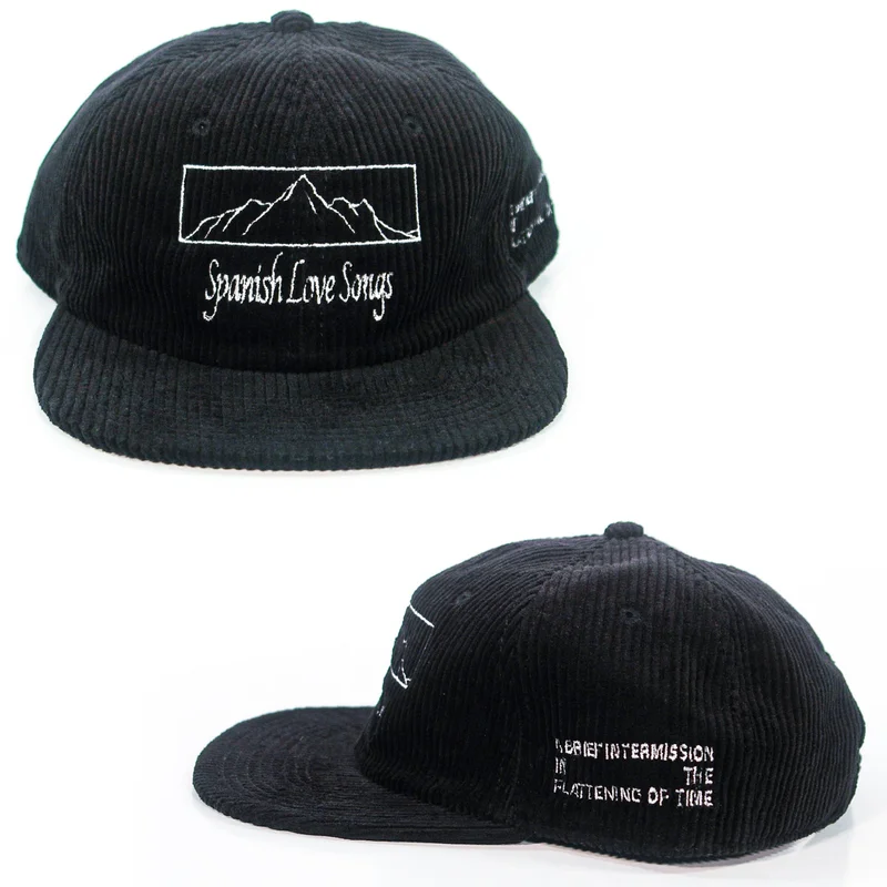 A Brief Intermission In The Flattening Of Time Black - Dad Hat