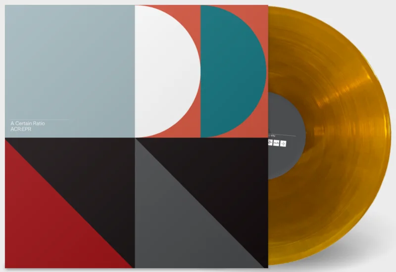 A CERTAIN RATIO ACR:EPR LP (Limited Edition Only 250 Made, Transparent Amber Vinyl)