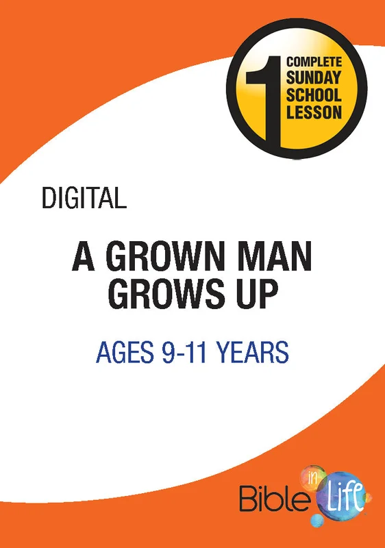 A Grown Man Grows Up