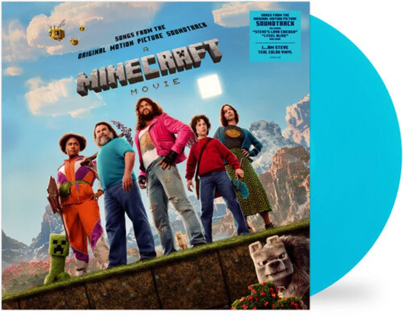 A Minecraft Movie (Songs from the Original Motion Picture Soundtrack) Original Soundtrack) (Colored Vinyl, Teal)