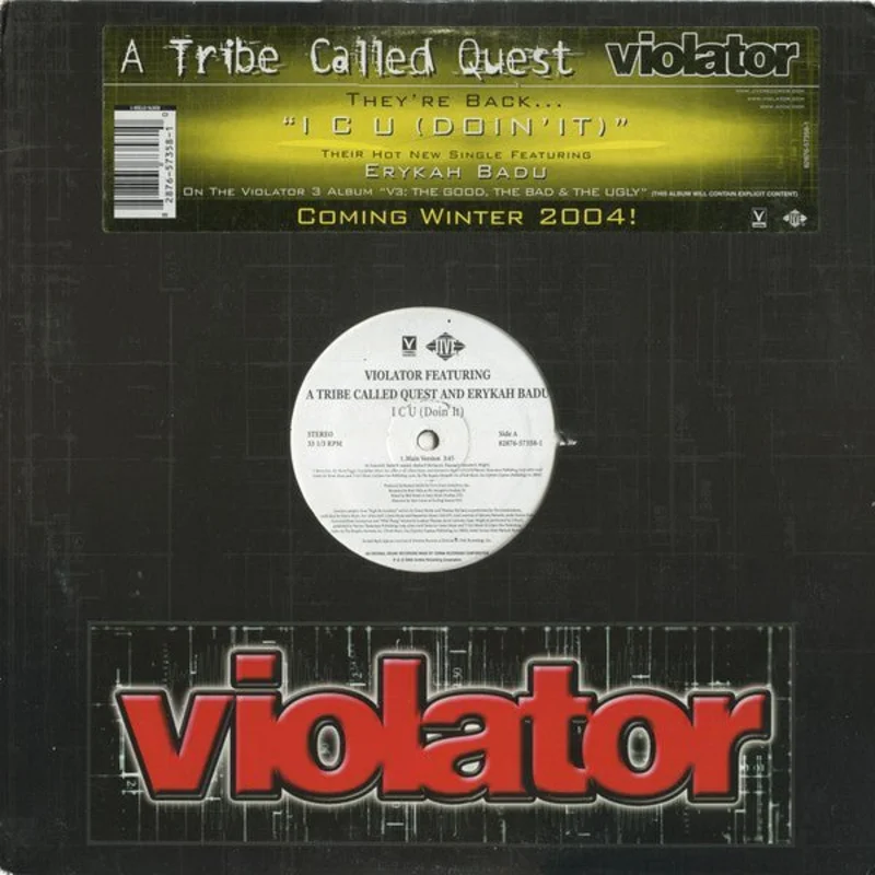 A Tribe Called Quest And Erykah Badu - I C U