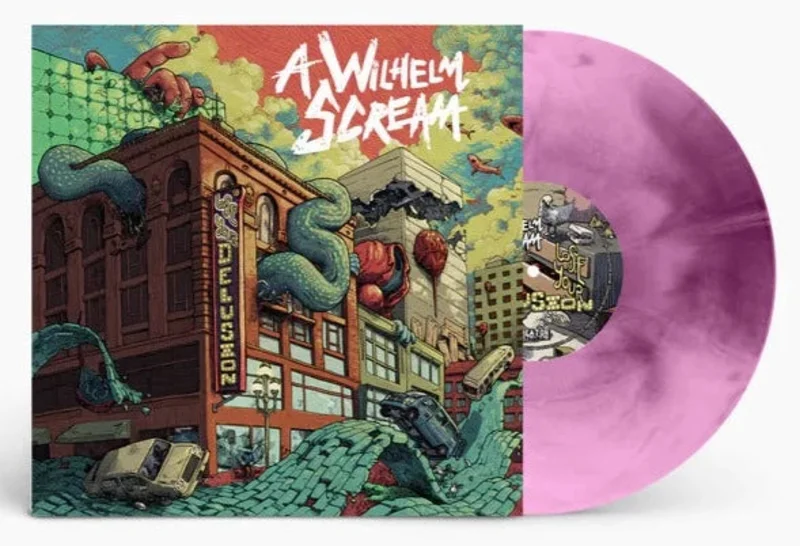A WILHELM SCREAM 'LOSE YOUR DELUSION' LP (Purple & White Marble Vinyl)
