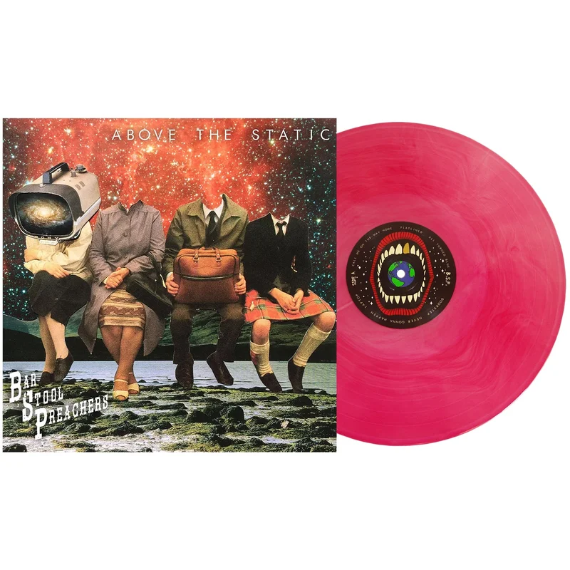 Above The Static - Beer & Red Galaxy LP