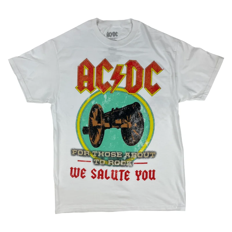AC/DC 'WE SALUTE YOU' T-SHIRT