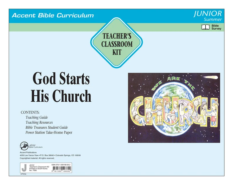 Accent | Junior 5th & 6th Grade Teacher's Virtual Classroom Kit | Summer 2026