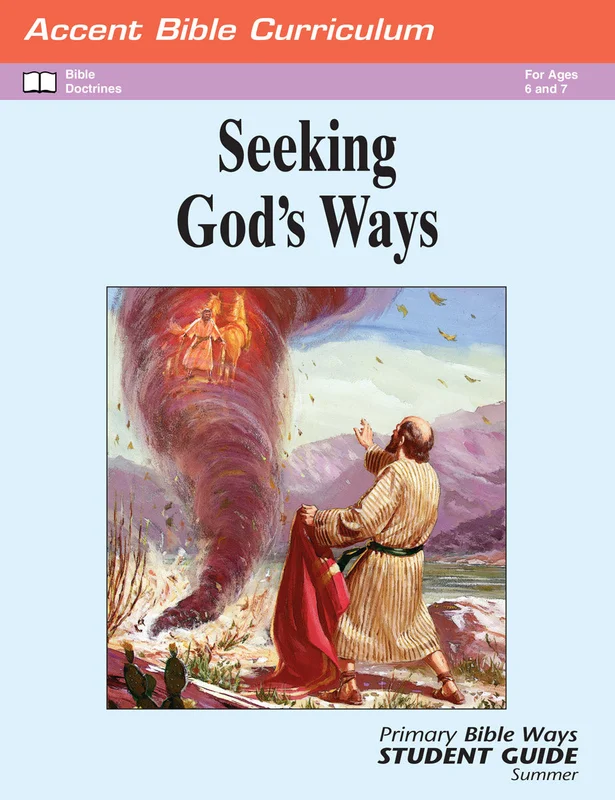 Accent | PRIMARY 1st & 2nd Grade Bible Ways (Student Book) | Summer 2026