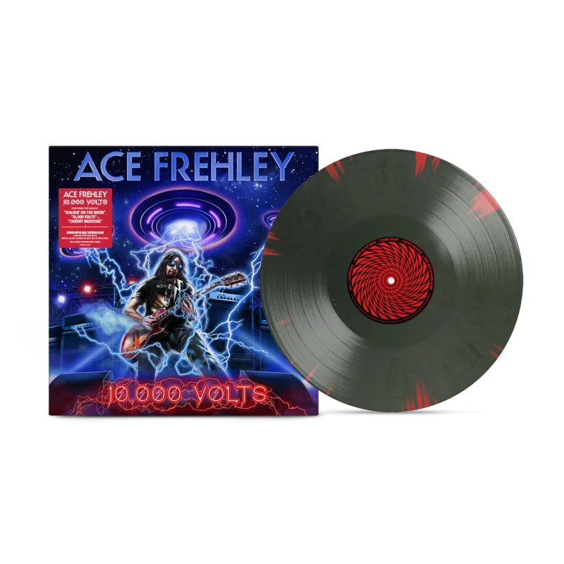 ACE FREHLEY '10,000 VOLTS' LP (Metal Gym Locker Splatter Vinyl)