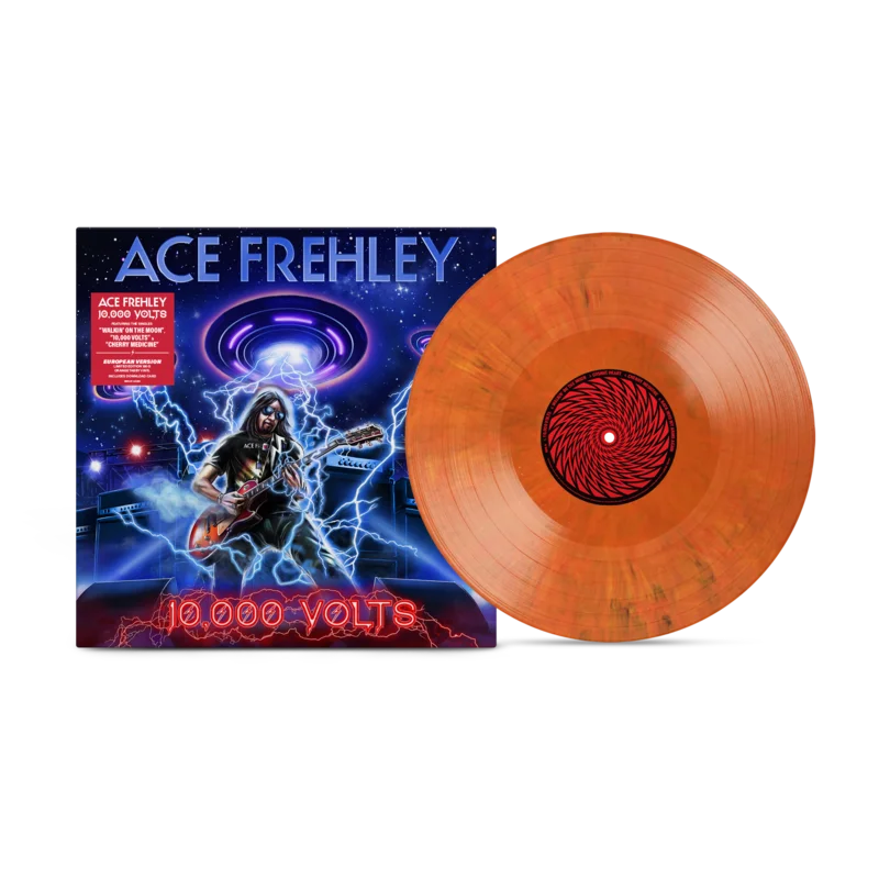 ACE FREHLEY '10,000 VOLTS' LP (Orange Tabby Vinyl)