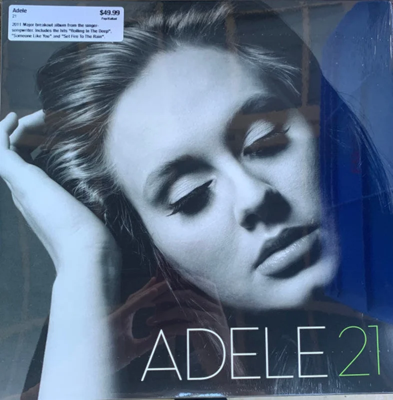 Adele  - 21 (LP, Album, RE) (Mint (M))