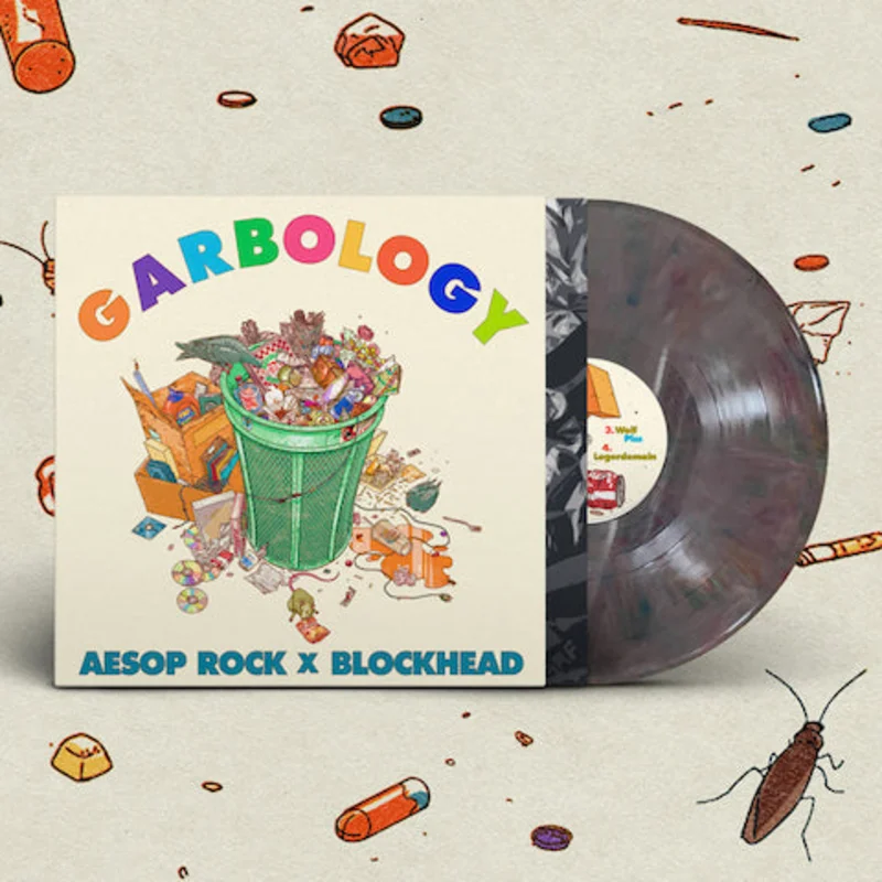 AESOP ROCK X BLOCKHEAD 'GARBOLOGY' 2LP (Random Color Vinyl)