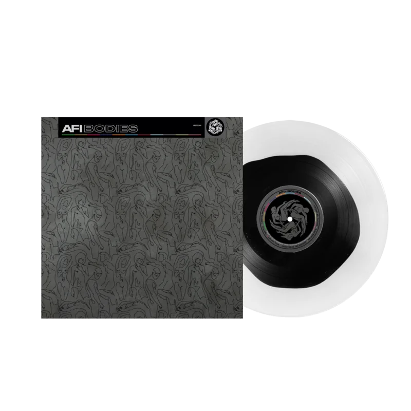AFI 'BODIES' LP (Limited Edition Only 300 Made, Clear With Black Blob Vinyl)
