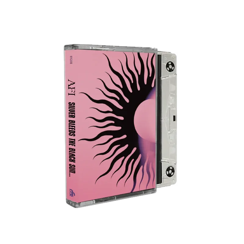 AFI SILVER BLEEDS THE BLACK SUN CASSETTE (Clear w/ Black Liner)