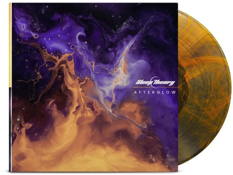 Afterglow - Translucent Clear with Orange Swirl