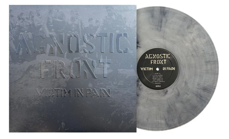 AGNOSTIC FRONT VICTIM IN PAIN LP (Limited Edition  Only 500 Made, Black Platinum Swirl Vinyl)