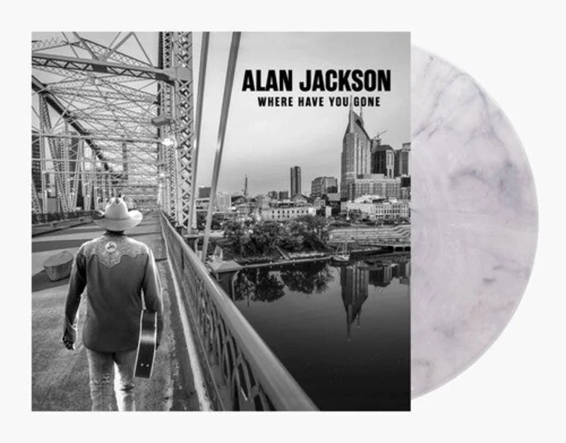 ALAN JACKSON 'WHERE HAVE YOU GONE' 2LP (Black & White Swirl Vinyl)