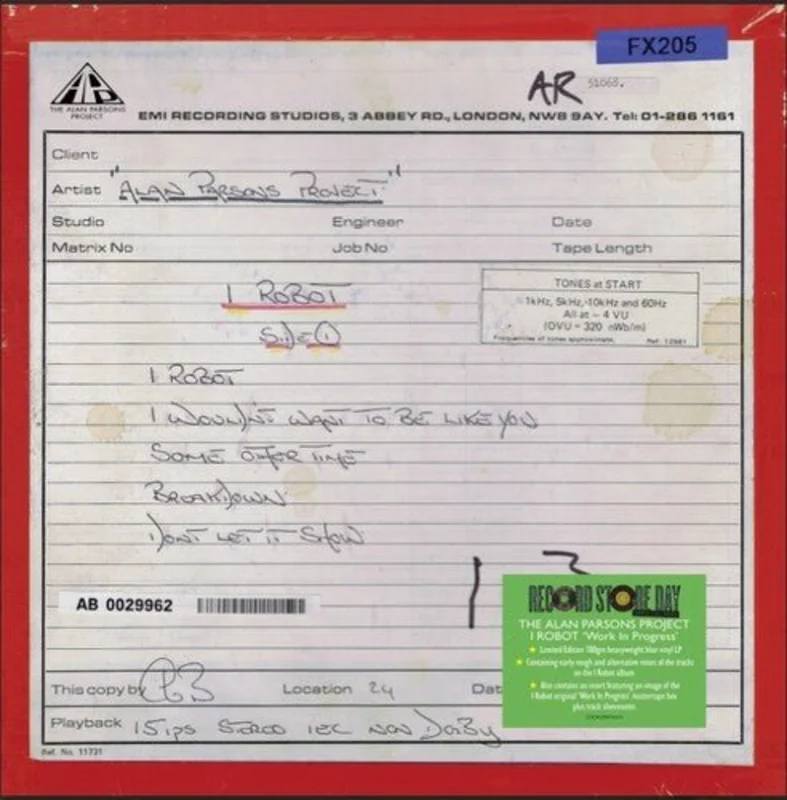 Alan Parsons - I Robot