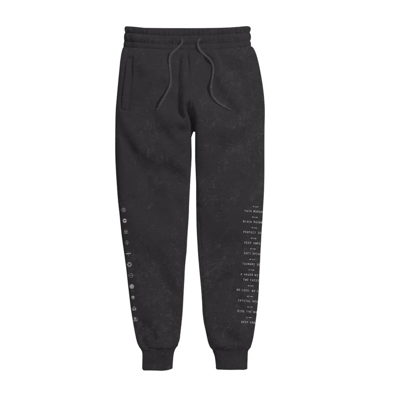 Album Branded Vintage Black Jogger