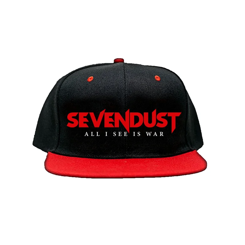 All I See Is War Black Snapback Hat
