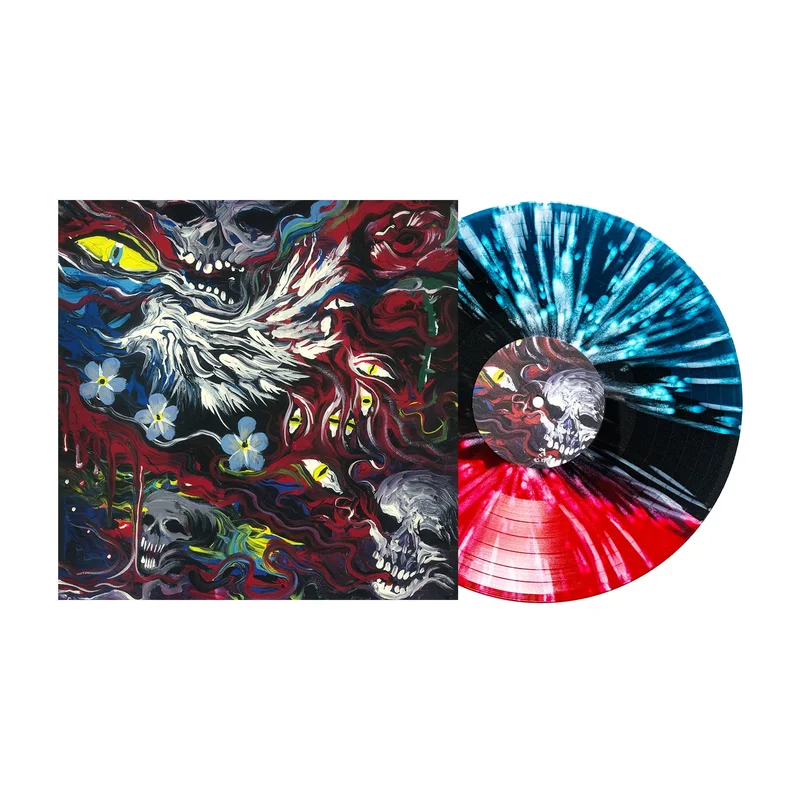 All The Devils Are Here - Blue/Black/Red Tri-Stripe w/ Heavy Bone Splatter LP