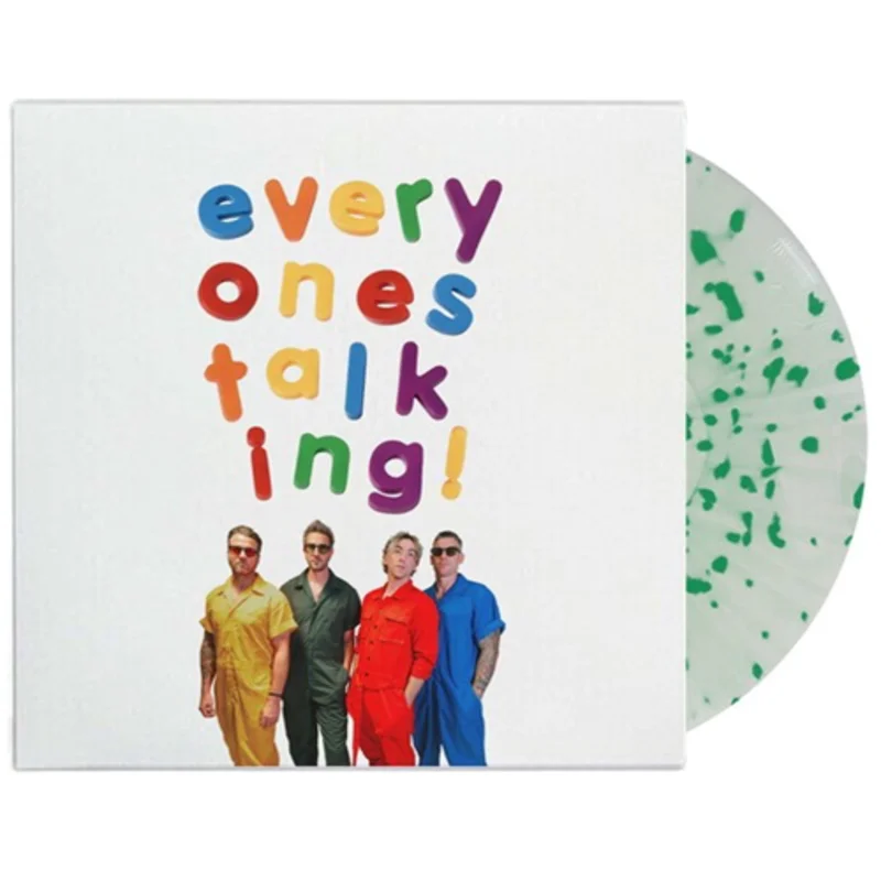 ALL TIME LOW 'EVERYONE'S TALKING!' LP (White/Green Vinyl)