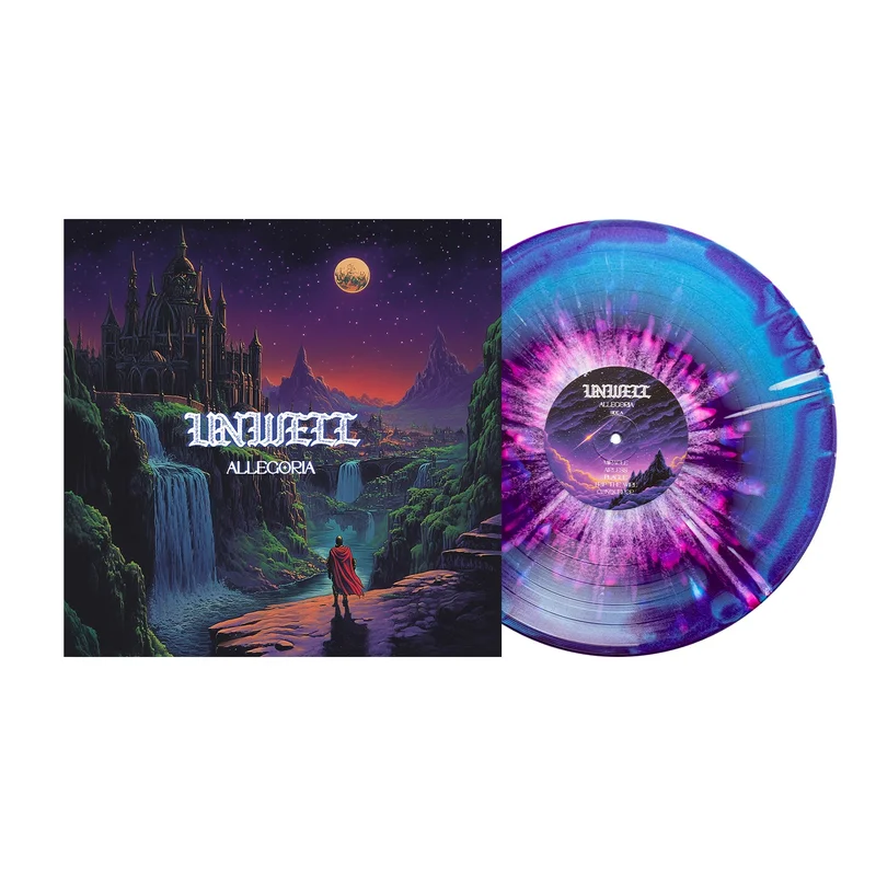 Allegoria - Purple & Blue Aside/Bside w/ White Splatter LP