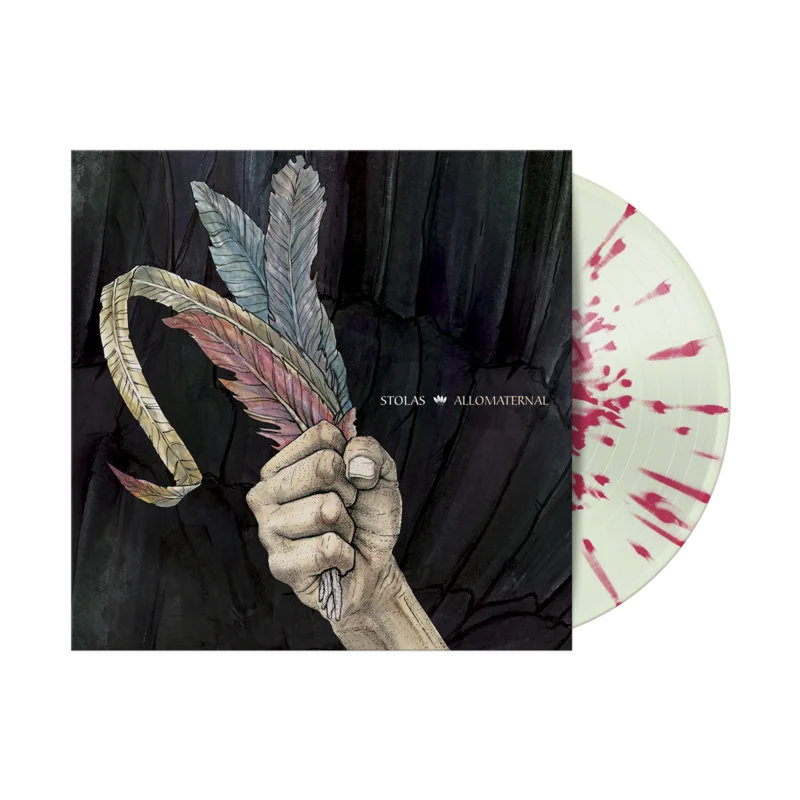 Allomaternal Coke Bottle W/ Magenta Splatter Vinyl LP