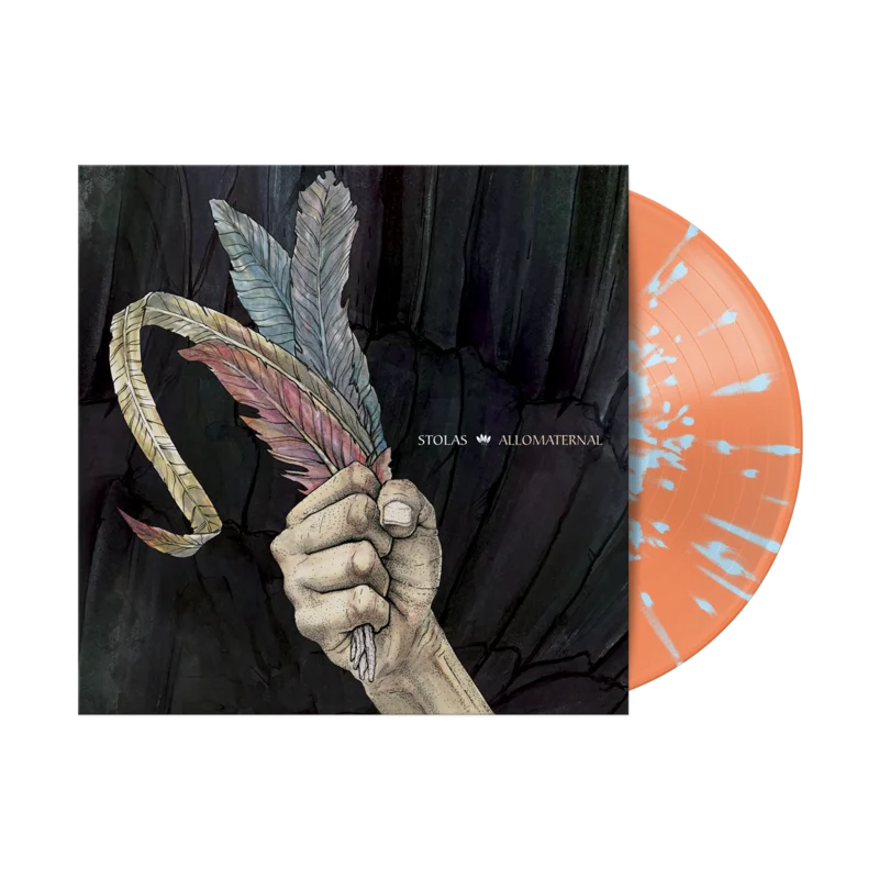 Allomaternal Orange Crush W/ Baby Blue Splatter Vinyl LP