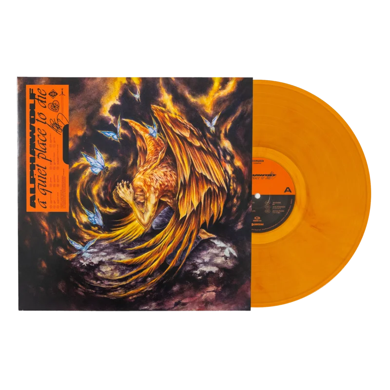 Alpha Wolf - 'A Quiet Place To Die' Trans Opaque Orange Vinyl
