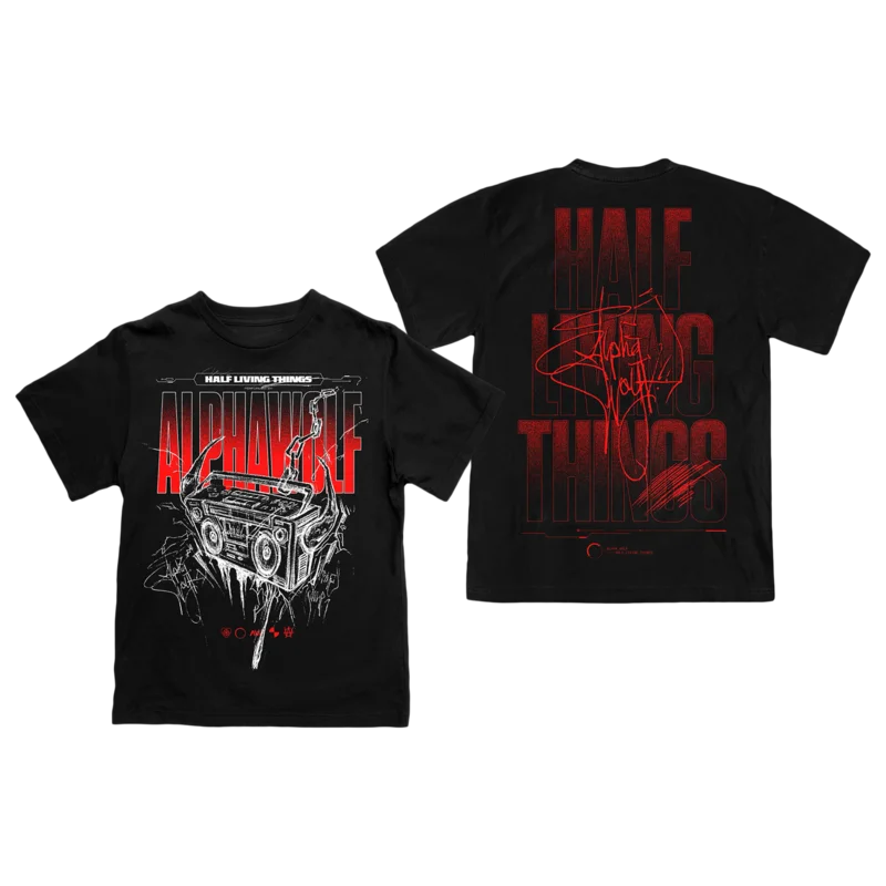 Alpha Wolf - Half Living Things T-Shirt