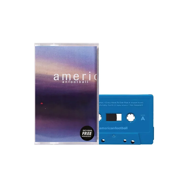 AMERICAN FOOTBALL 'AMERICAN FOOTBALL' (LP3) CASSETTE (Blue)
