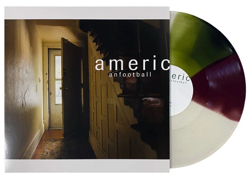 AMERICAN FOOTBALL LP2 LP (Limited Edition  Only 200 Made, Olive, Cloudy Clear, and Brown Twister Vinyl)