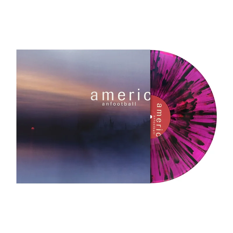 AMERICAN FOOTBALL LP3 LP (Exclusive  Limited to 300, Clear Purple w/ Red & Black Splatter Vinyl)