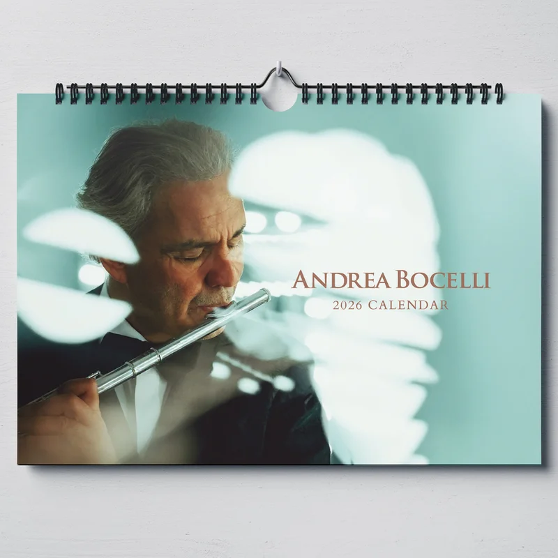 Andrea Bocelli 2026 Calendar