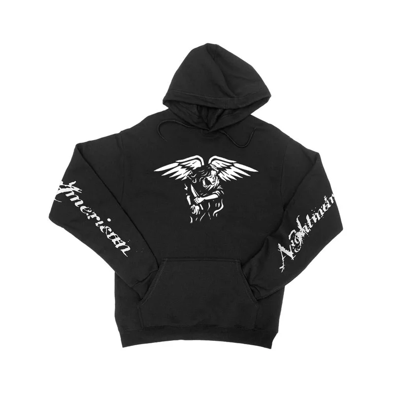 Angel White Heart Pullover
