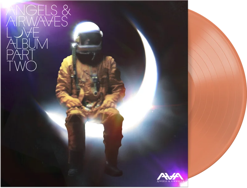 ANGELS & AIRWAVES LOVE PART II LP (Limited Edition  Only 500 Made, Orange Crush Vinyl)