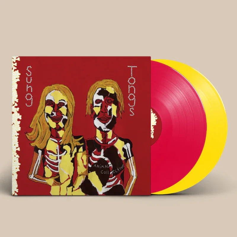 ANIMAL COLLECTIVE 'SUNG TONGS' 2LP (20th Anniversary, Canary Yellow & Ruby Red Vinyl)