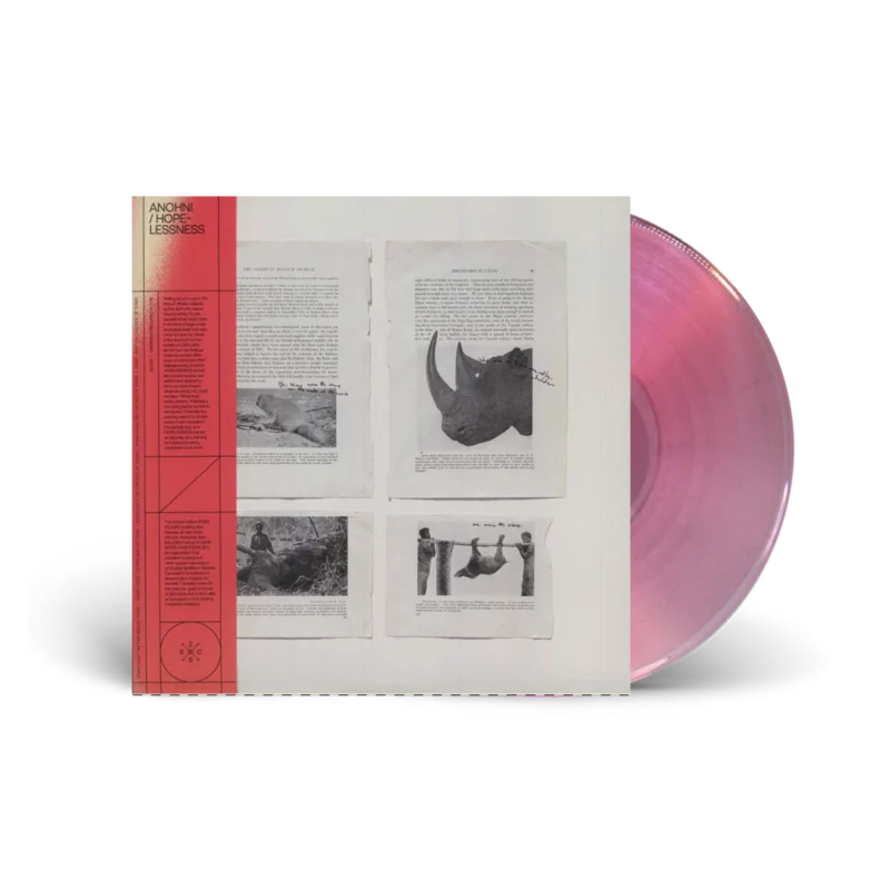 ANOHNI 'HOPELESSNESS' LP (Anniversary Edition, Pink Glass Translucent Vinyl)