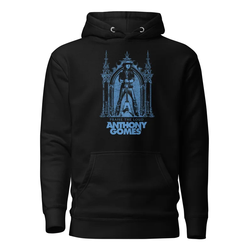 Anthony Gomes "Praise The Loud" Unisex Hoodie Black