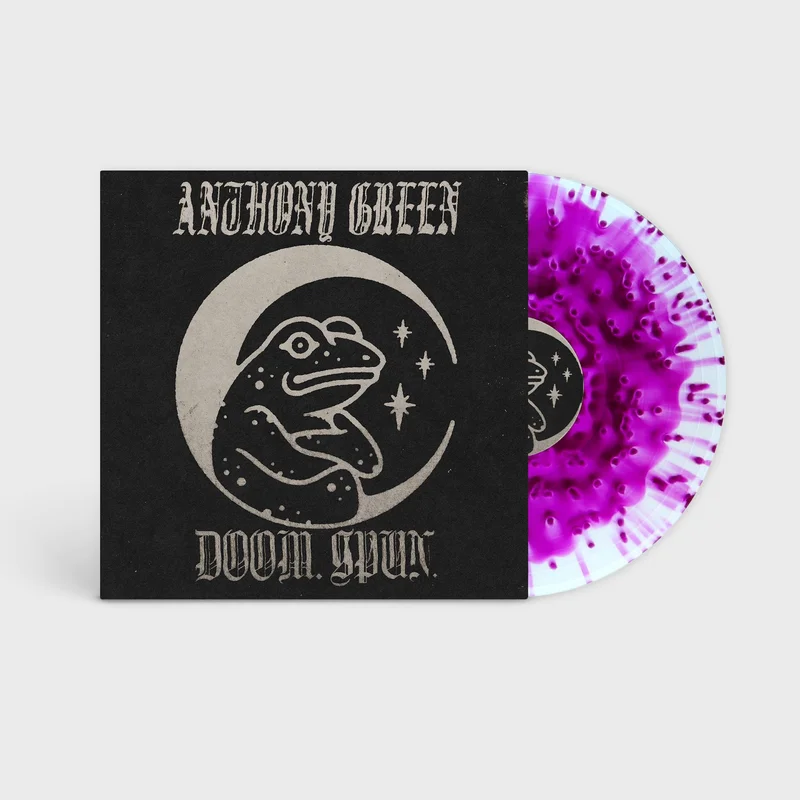 ANTHONY GREEN DOOM. SPUN. LP (Clear/Deep Purple Cloudy Vinyl)