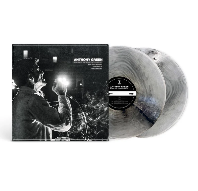 ANTHONY GREEN RECONCILE AT THE TILE WORKS, RECORDED LIVE 2LP (Ultra Clear w/ Black Galaxy Vinyl)