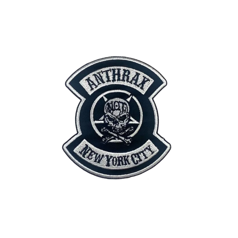ANTHRAX NYC EMBROIDERED PATCH