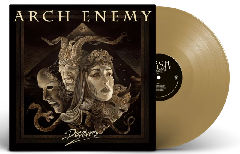 ARCH ENEMY DECEIVERS LP (Limited Edition - Only 500 Made, Transparent Tan Vinyl)