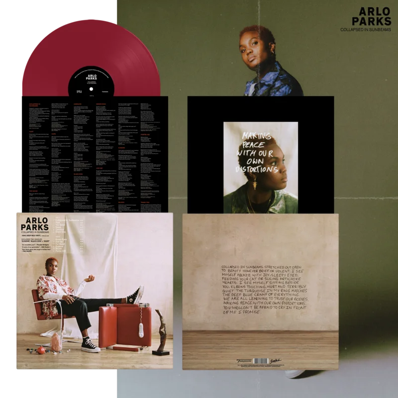 ARLO PARKS 'COLLAPSED IN SUNBEAMS' LP (Red Vinyl)